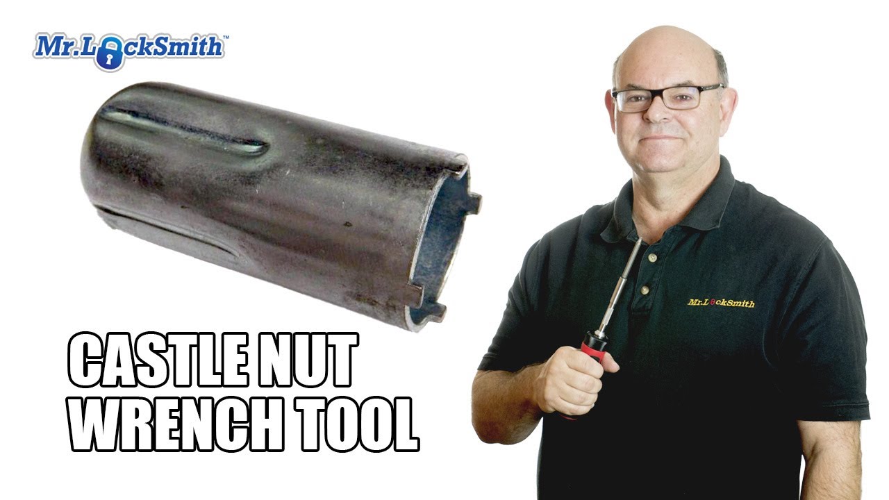 Castle Nut Wrench Locksmith Tool